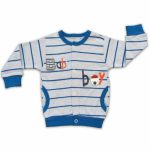 بلوز جلودکمه دار طرح baby boy برند کوکالو