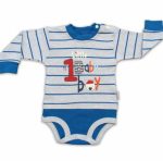 زیر دکمه آستین بلند طرح baby boy برند کوکالو