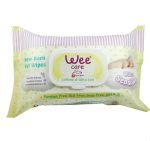 دستمال مرطوب wee care ویژه پوست خیلی حساس نوزادان