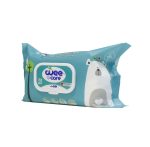 دستمال مرطوب wee care با عصاره آلوئه ورا