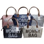ساک لوازم چرم مامی بگ mommy bag