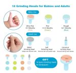 سوهان برقی کودک baby nail trimmer - تصویر 4