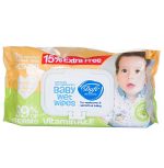 دستمال مرطوب کودک دافی 100عددی