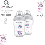 شیشه شیر 260 میل تامی تیپی برند u momy - Image 4