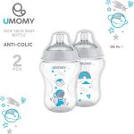 شیشه شیر 260 میل تامی تیپی برند u momy - Image 3