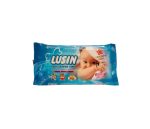 دستمال مرطوب کودک مدل کرمی 24 عددی برند لوسین lusin