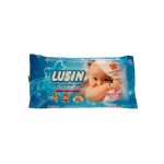دستمال مرطوب کودک مدل کرمی 24 عددی برند لوسین lusin