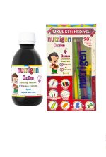 شربت مولتی ویتامین کودک با لوازم تحریر نوتریژن nutrigen
