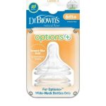 سرشیشه پهن دکتر براونز 6+ ماه دو عددی +drbrowns options