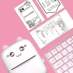 مینی پرینتر اورجینال طرح خرگوش mini printer - تصویر 4