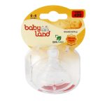 سرشیشه دهانه عریض گرد 0 تا 6 بی بی لند کد 499 babyland