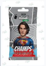 کارت بازی فوتبال کیمدی مدل چمپس kimdi champs 2026
