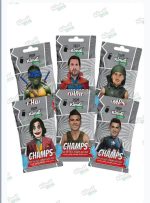کارت بازی فوتبال کیمدی مدل چمپس بسته 6 عددی kimdi champs 2026