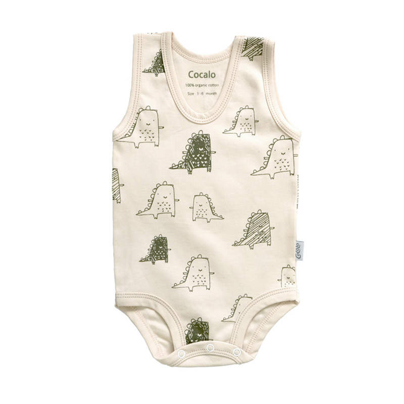 temsah-7 زیردکمه دار رکابی طرح تمساح برند کوکالو - Image 1